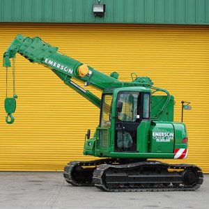 Xe Cẩu Bánh Xích Mini 4.9 Tấn KOBELCO