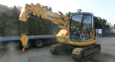 XE CẨU MINI KOMATSU LC785-6 ĐỜI 2004