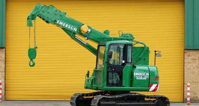 Xe cẩu bánh xích mini 4.9 tấn KOBELCO